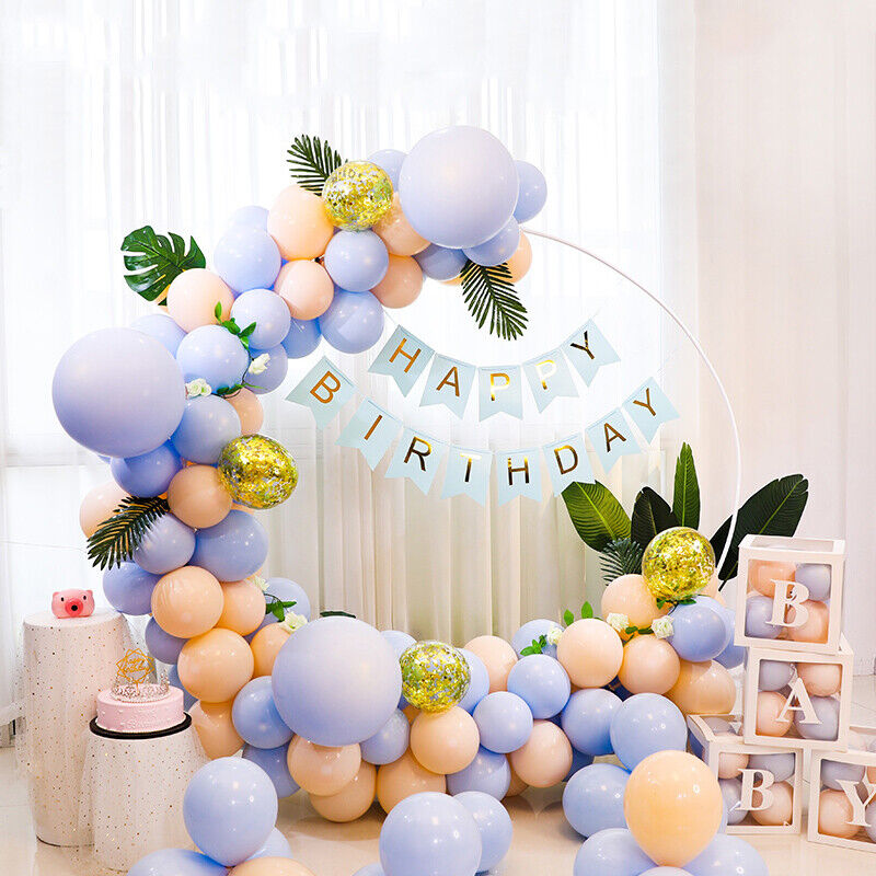 100-180cm Round Balloon Holder Column Circle Frame Balloon Reusable Kit Arch