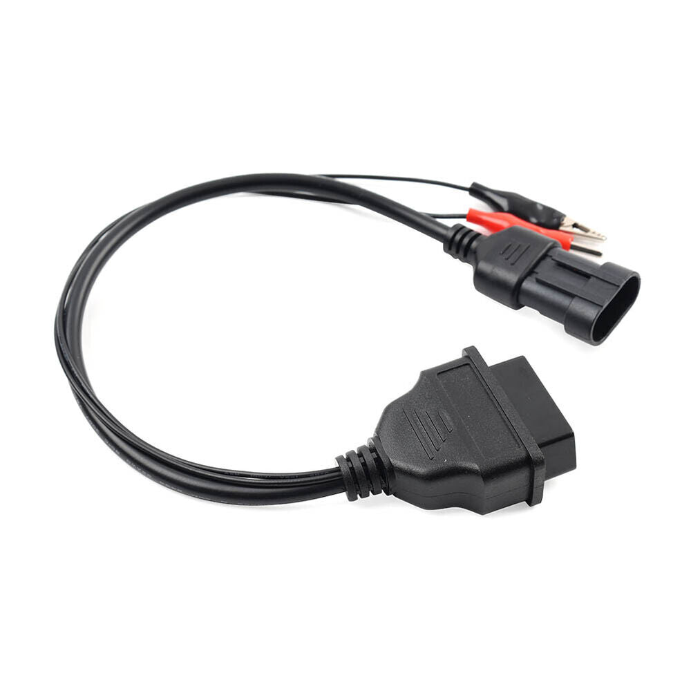 Motorcycle 3 pin To 16pin OBD2 Diagnostic Cable Adapter Connector For Cfmoto