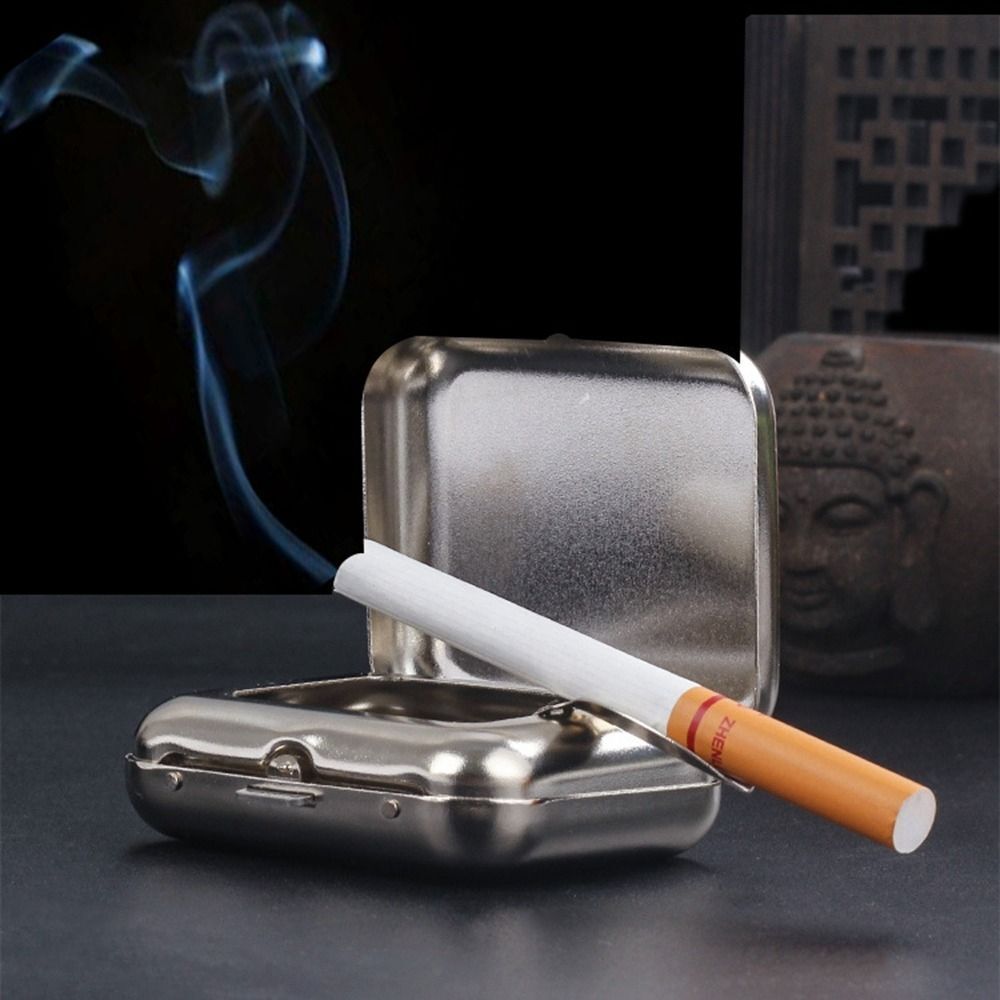 With Lids Pocket Portable Smoking Accessories Ashtray Smoke Holder Ash Tray