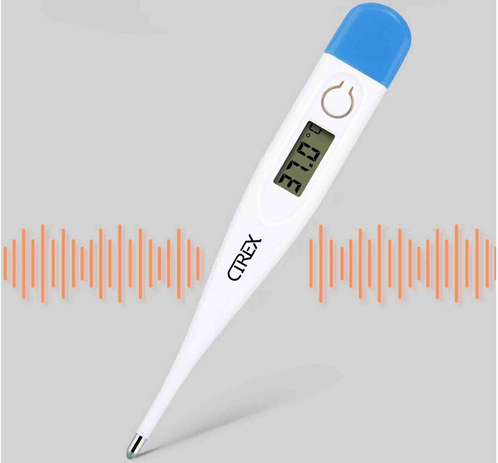 Personal LCD Medical Body Thermometer Adult Child Baby Oral Rectal Digital CE