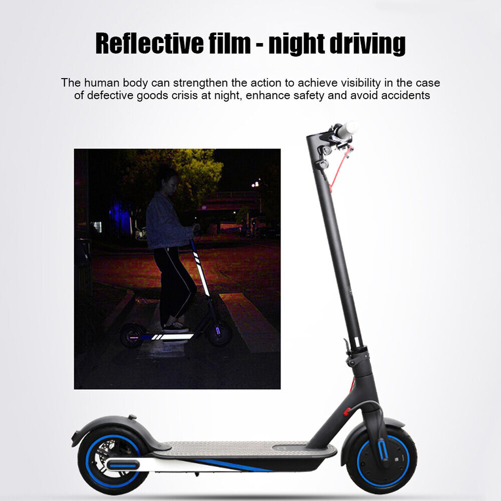 PVC Scooter Decal Waterproof Night Riding Warning Strip for Xiaomi Mijia M365