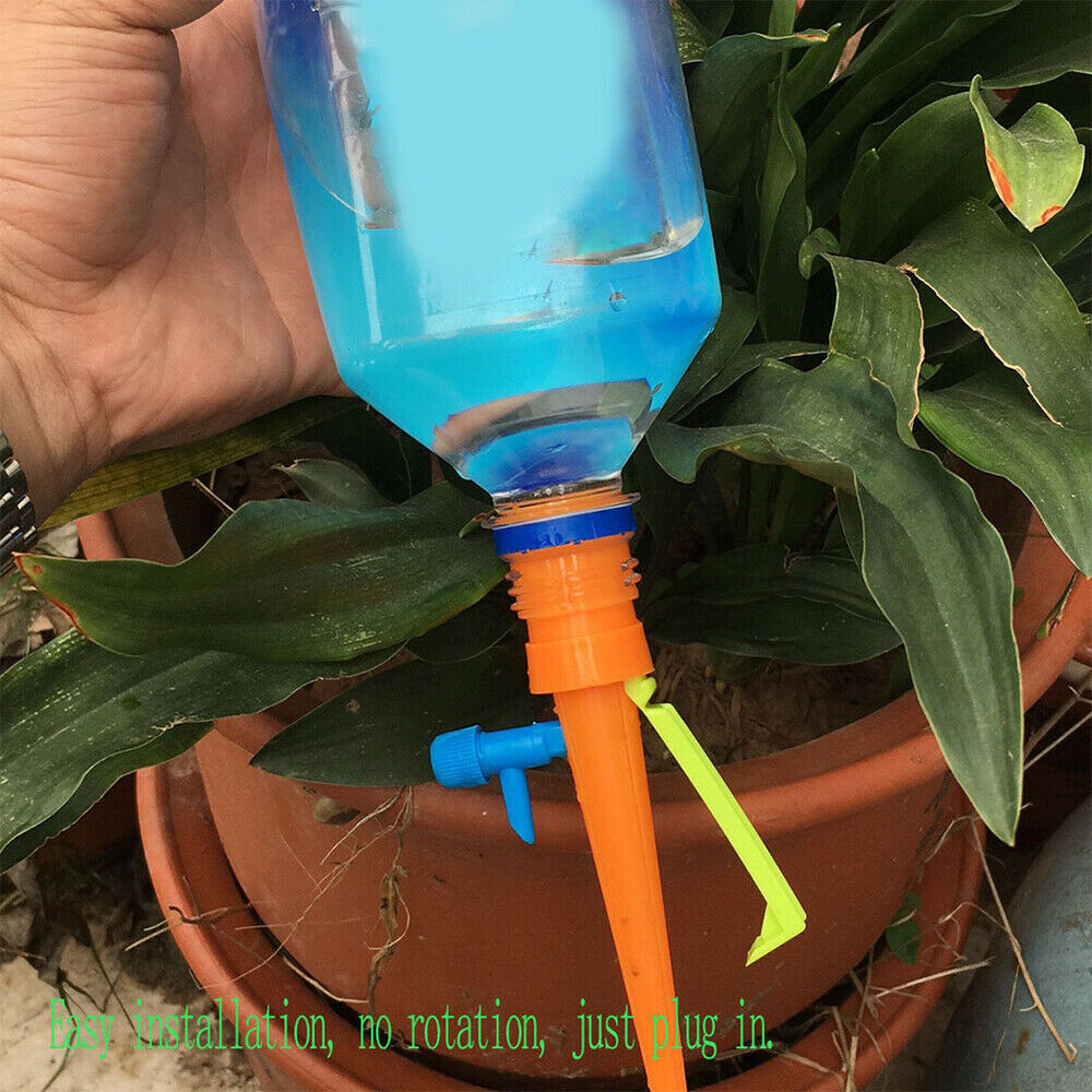 2Pcs Adjustable Plant Self Watering Spikes Automatic Drip Irrigation Device