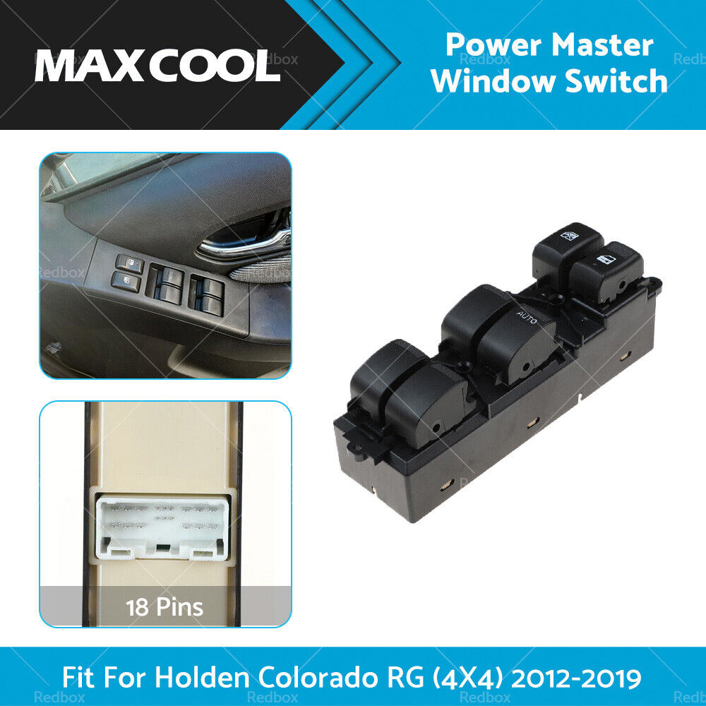 Power Master Window Switch Suitable For Holden Colorado RG Isuzu D-Max 2012-2019