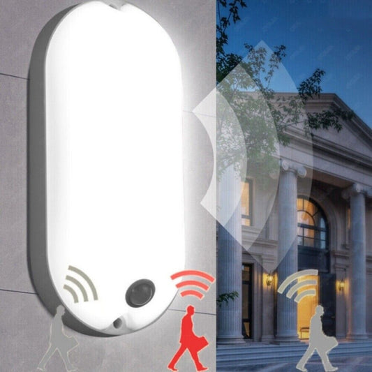 Motion PIR Sensor Lights Outdoor Garden Waterproof Security Wall Light Path Lamp