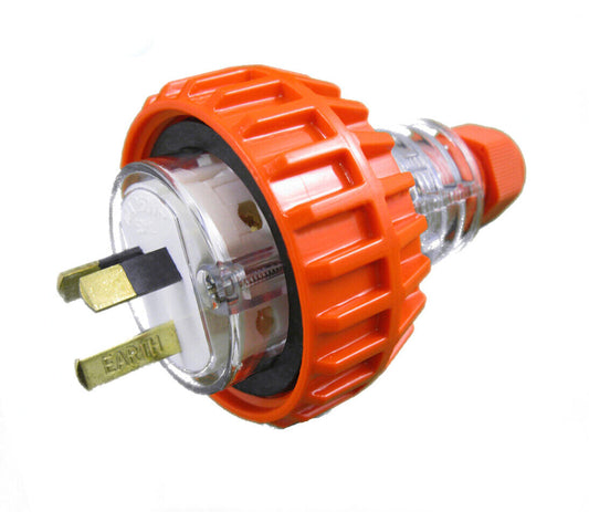 GEN3 PL1PH10 10A 3 Pin Flat Industrial Electrical Extension Plug