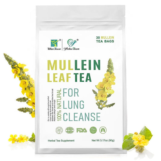 Mullein Leaf Tea Lung Clean Tea Bags 3g*30bags Healthy Drink Detox Smoker Tea