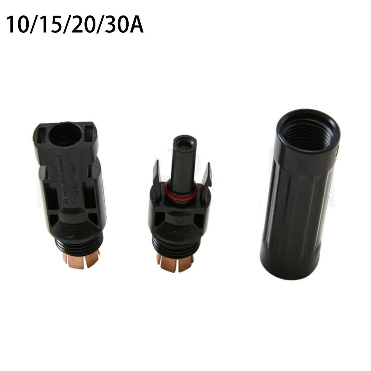 Solar PV Fuse Connector 1000V IP68 For Inline Fuse Holder + Fuse 10/15/20/30A