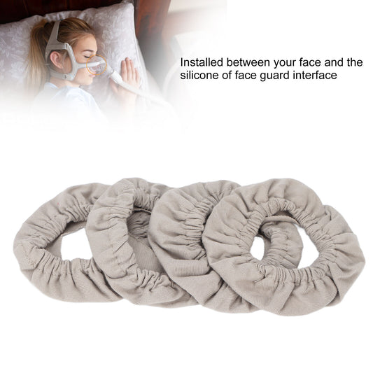 4pcs CPAP Mask Liner Universal Nasal Guard Liner Pro Face Guard Cloth