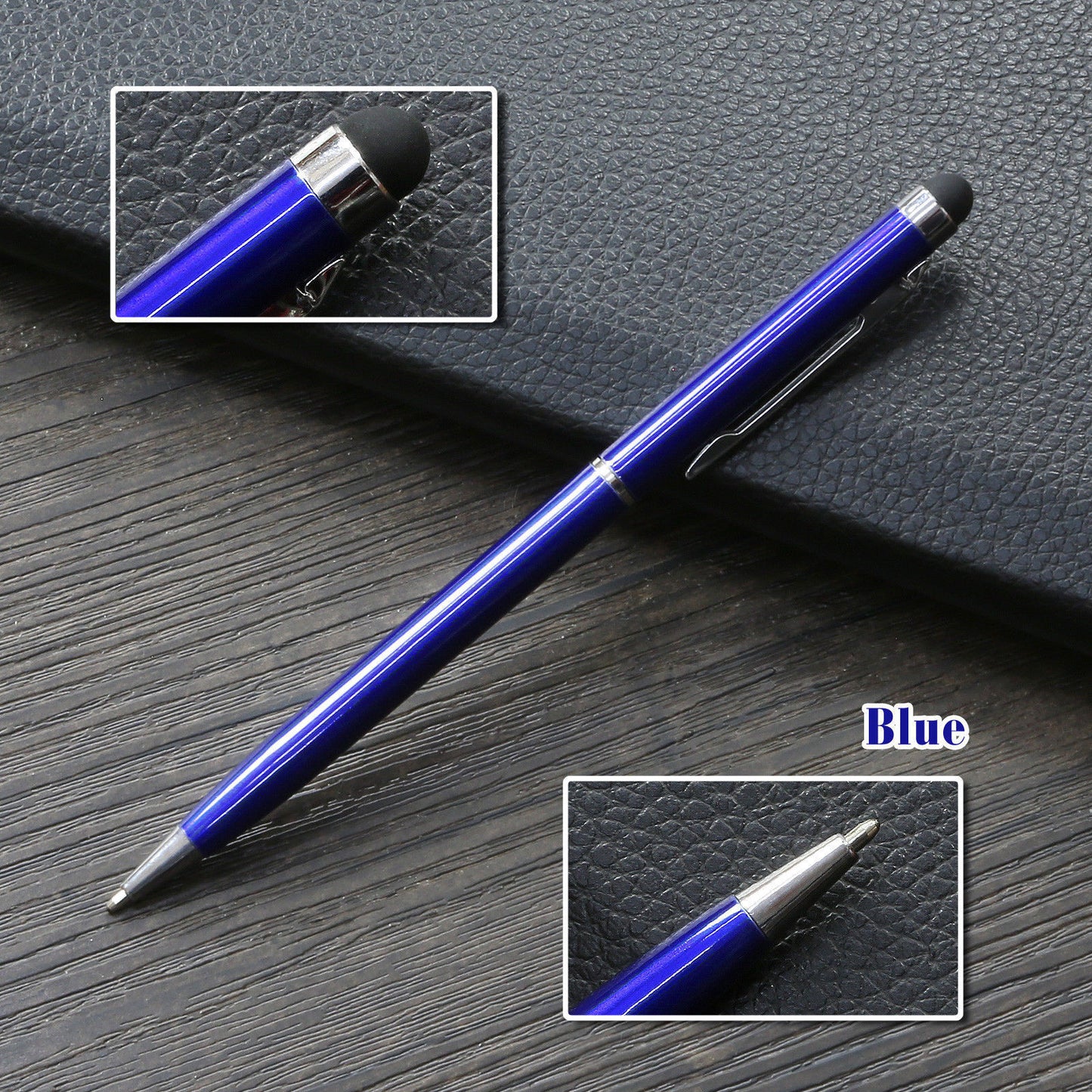 5x Capacitive Touch Screen Stylus Ball Point Ink Pen for iPhone iPad Tablet