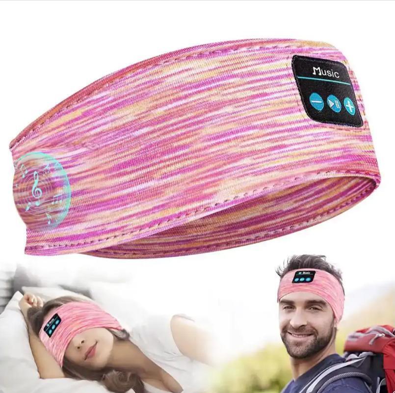 Sleep Mask Headphones Wireless Bluetooth Sports Headband Bass Speakers