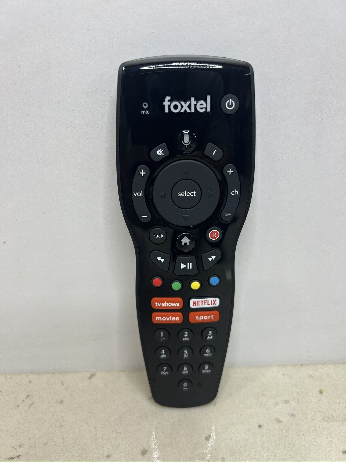 Genuine Brand NEW Foxtel IQ5 -IQ4 -IQ3 Voice Bluetooth Remote Control