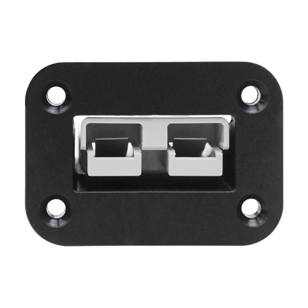 2set Anderson Plug Flush Mount 50Amp Mounting Bracket Panel Cover for Caravan