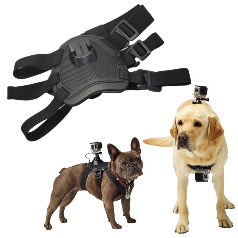 Pet Dog Harness Chest Fetch Strap Belt Mount For GoPro Hero 4 3 9 7 6 10 Camera