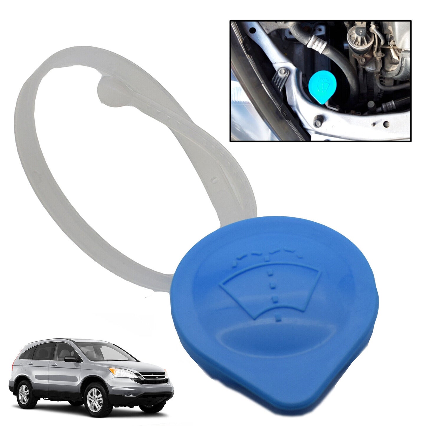 For Acura TSX /RSX TL Honda Integra Windshield Washer-Wiper Bottle Reservoir Cap