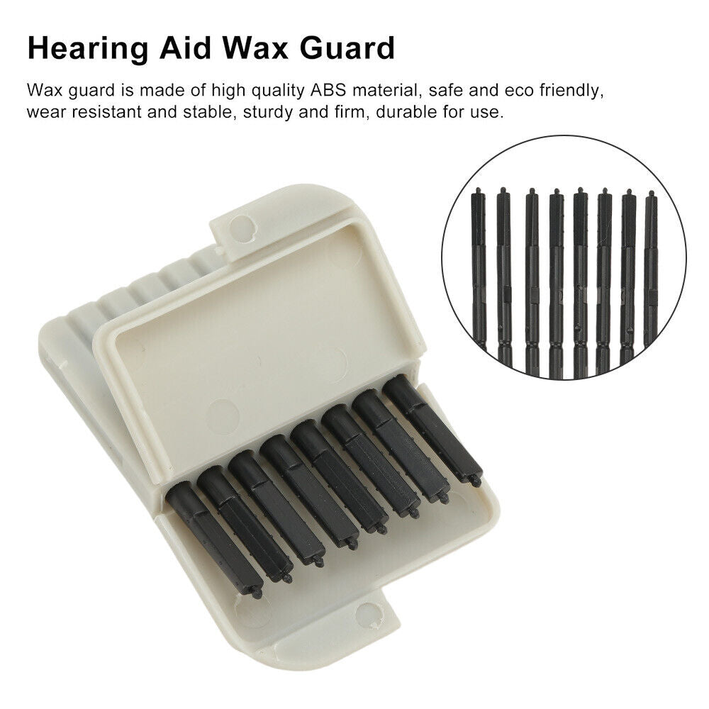 5PACK Hearing Aid Filters Cerustop Wax Guards Dustproof Prevents Earwax Guard