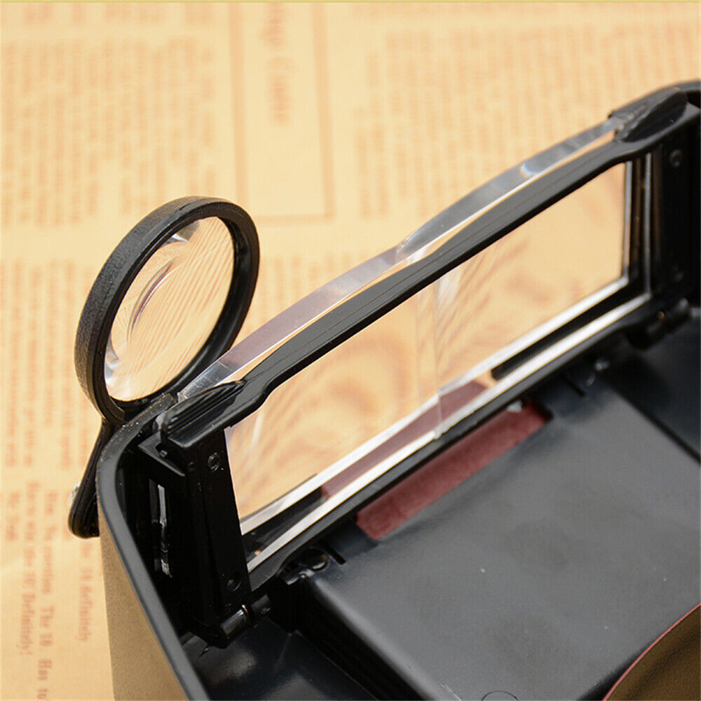 Jewelers Head Headband Magnifier LED Illuminated Visor Magnifying Glasses Loupe