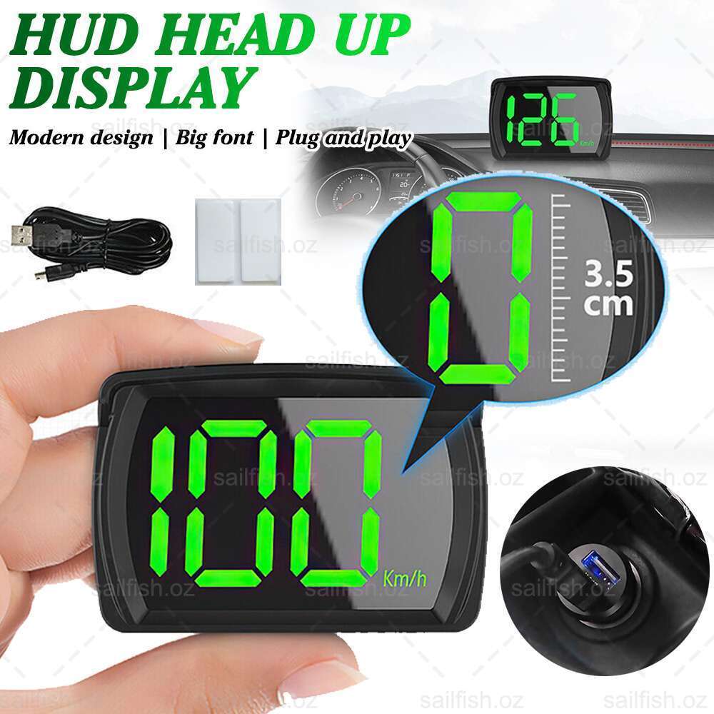 Universal KM/H Digital GPS Speedometer Dual Chips Plug and Play for All Vehicle