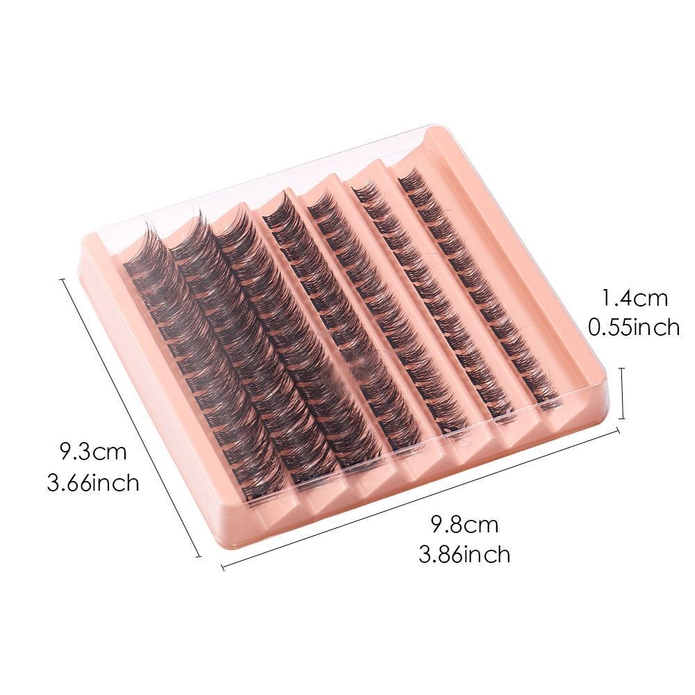 Large Volume Individual Cluster Eyelashes for 98 Cluster/Box Lashes Extension