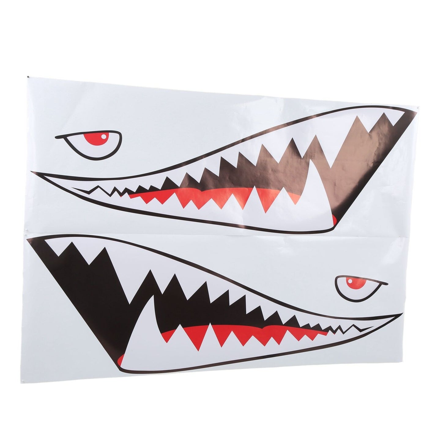 Mouth Teeth Decal Mouth Teeth Decal Lightweight Car Exterior Side Door