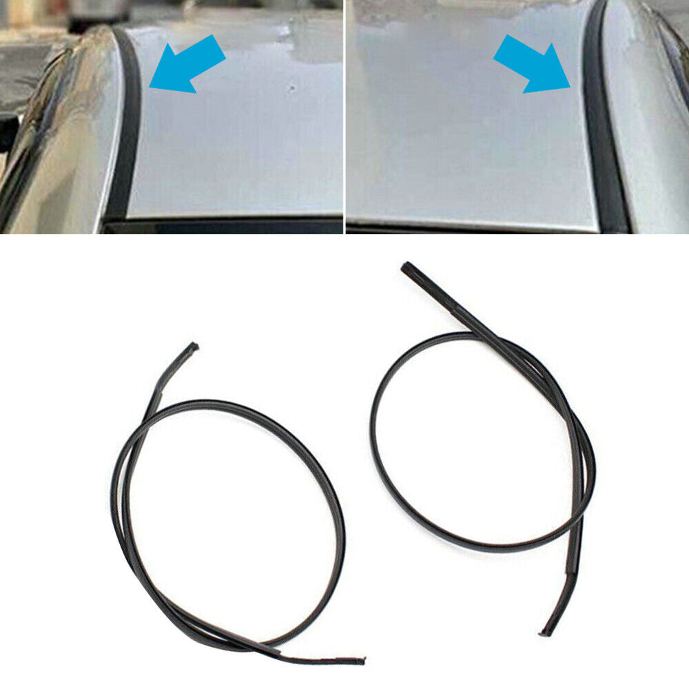 LH & RH Side Roof Drip Moulding Trim Suitable For 06-16 Toyota Yaris Hatchback