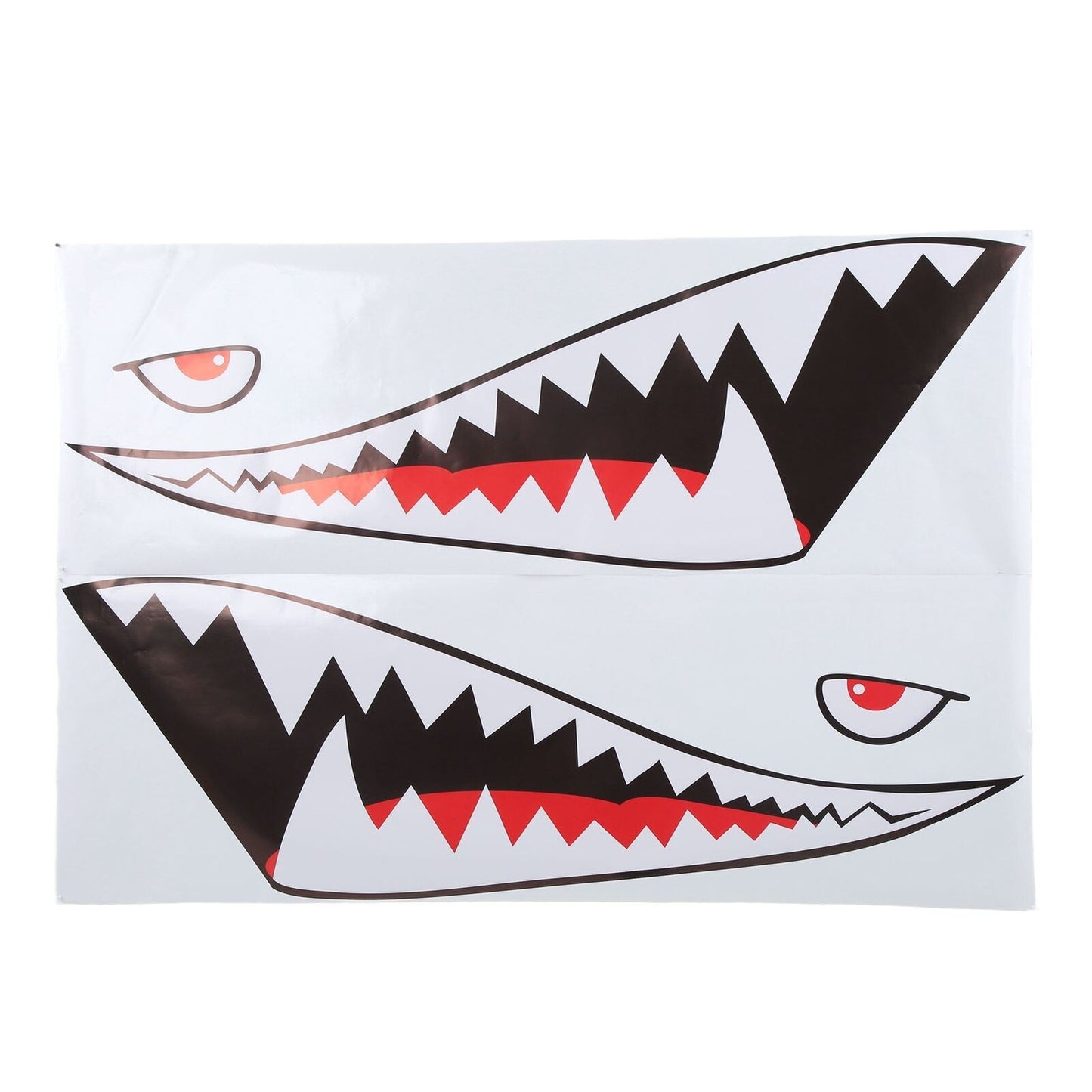 Mouth Teeth Decal Mouth Teeth Decal Lightweight Car Exterior Side Door