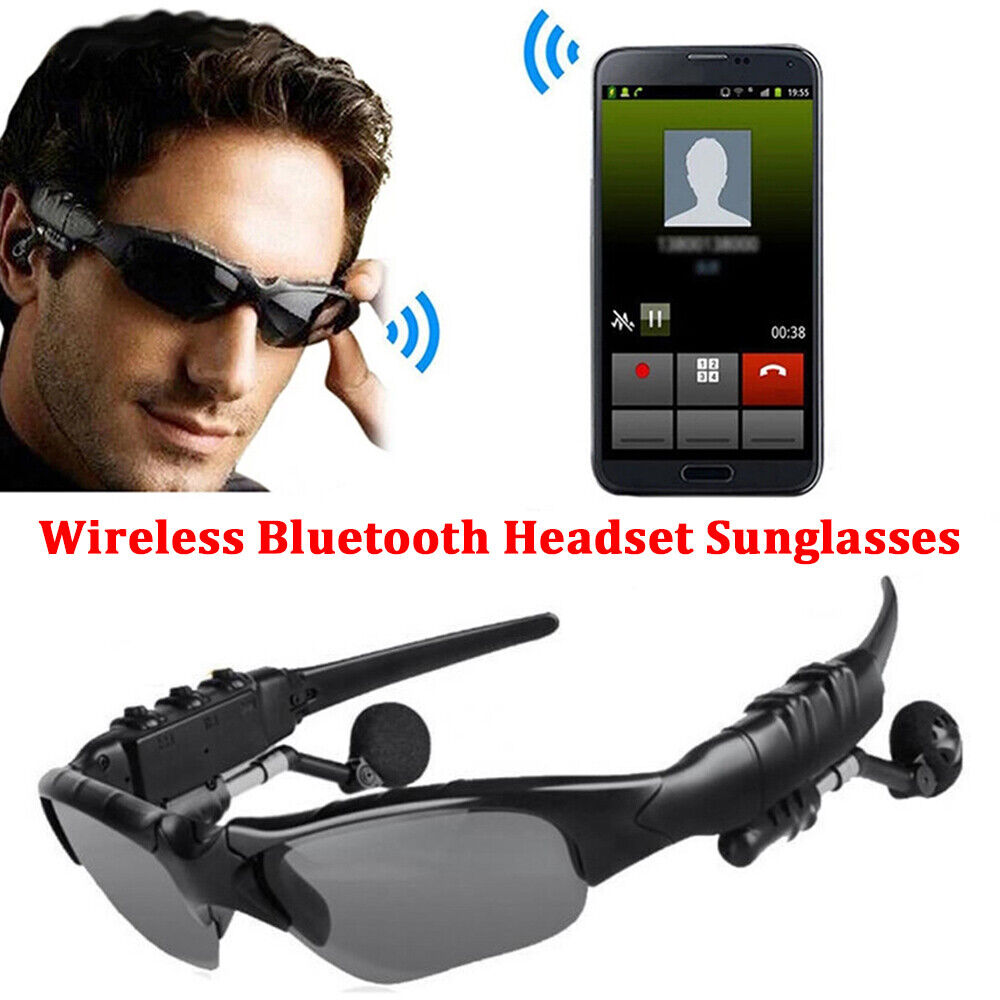 Wireless Bluetooth 5.0 Sunglasses 2 In 1 Audio Stereo Headset Polarized Glasses