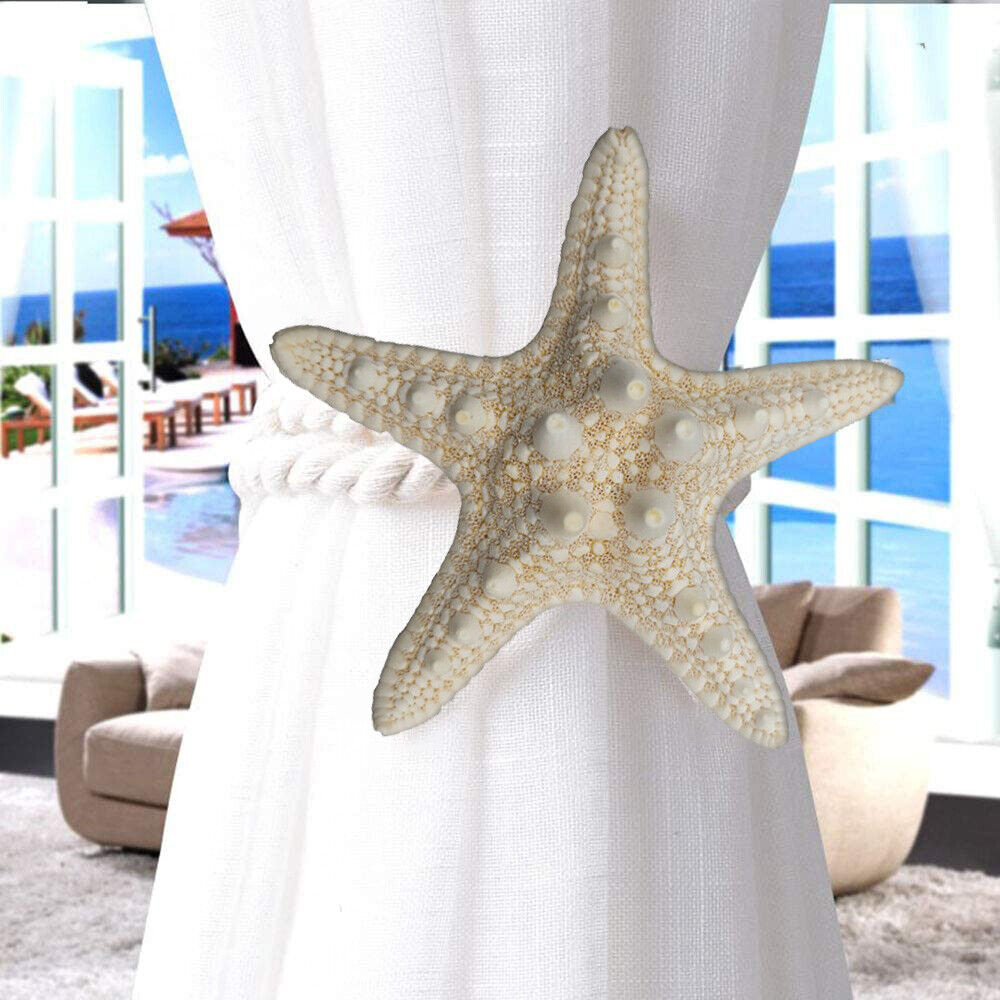 10Pcs Dried Starfish Beach Craft Wedding Party Home Decor Hanging Ornaments