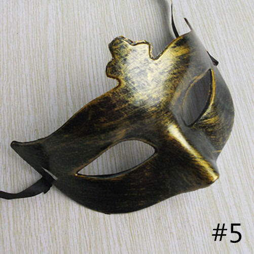 MENS MALE Roman Gladiator Masquerade Mask Venetian Costume Party Fancy Dress New