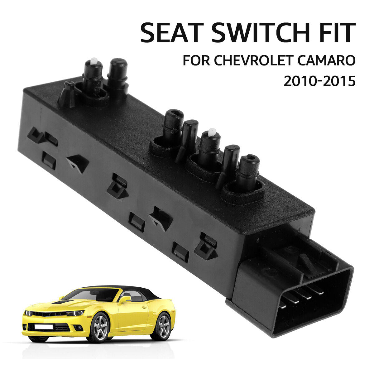 Power Seat Switch Compatible with Camaro 2010-2015 Durable Front Left pafii