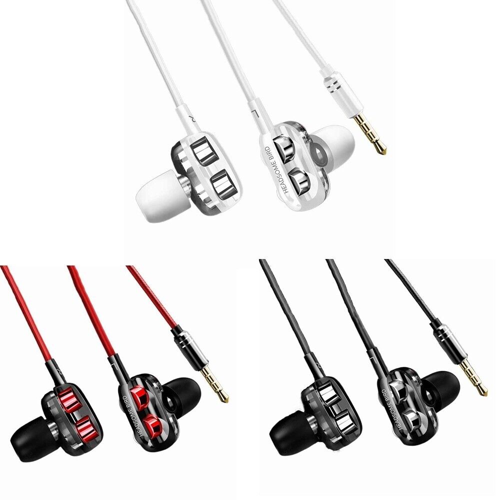 with Mic Wired Headphone in Ear 3.5mm Earphone Wired Headset Gaming