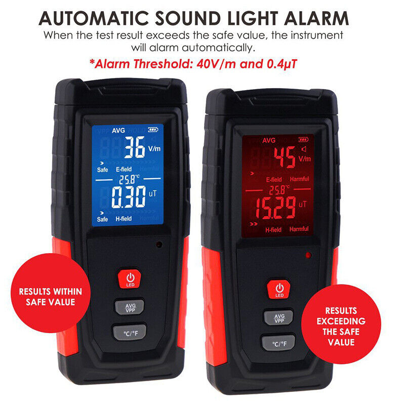 Geiger Counter Nuclear Radiation Detector Beta Gamma X Ray Dosimeter Monitor