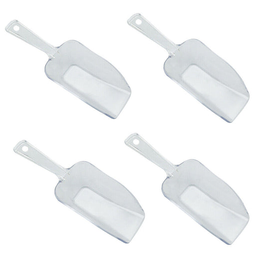 4PCS Multi-purpose Kitchen Ice Scoop Bath Food Candy Sugar Scoop for Kitchen Bar