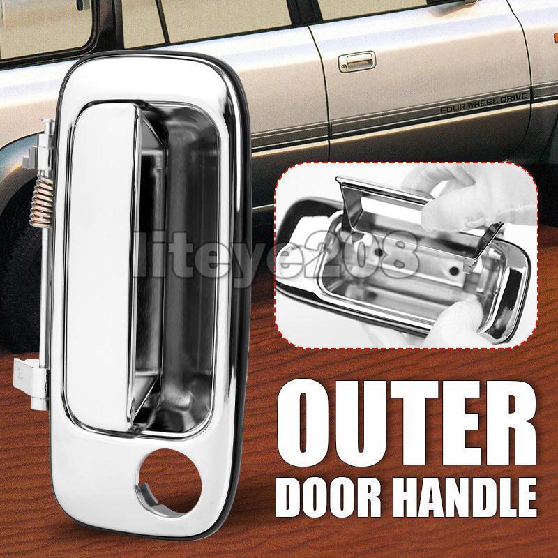 Right Front Outer Door Handle Chrome For Toyota Land cruiser 80 Series 1990-1998