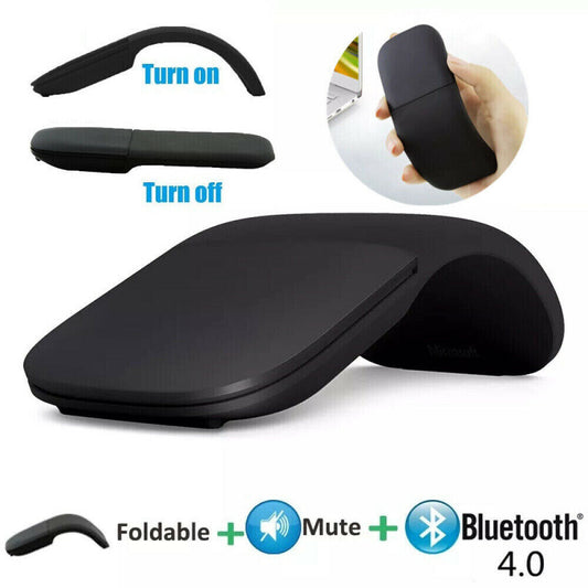 Foldable Wireless Mouse For Microsoft Surface Arc Touch 3D Computer Mouse 2.4Ghz