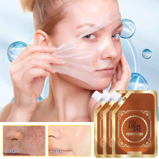 2x Anti-Blemish Ageing Wrinkle Tear-Off Mask Freckle Removal Sleep Face Beauty Mask