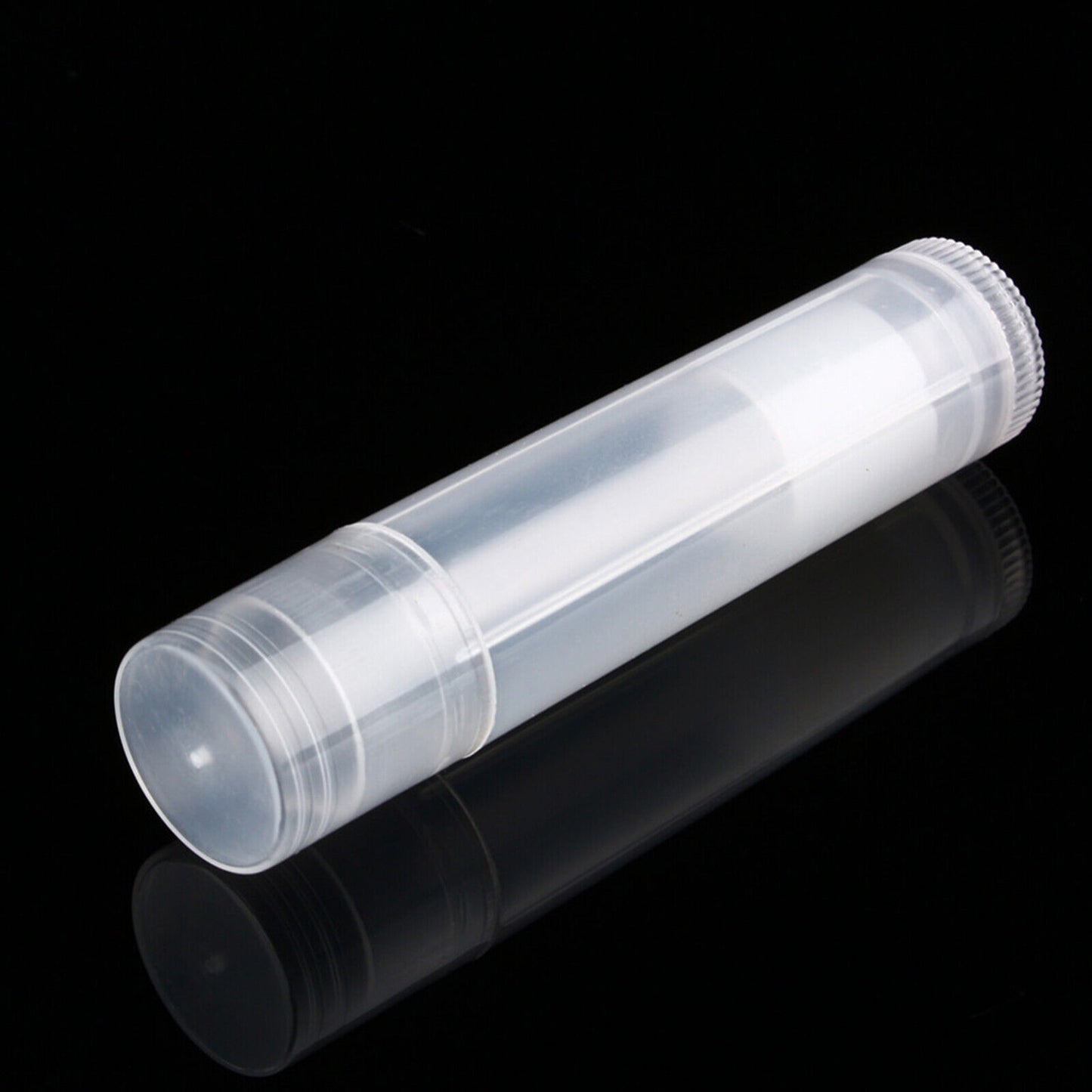 30x Empty lipstick Plastic Lip Balm Container Tubes Caps 5g DIY Balm T