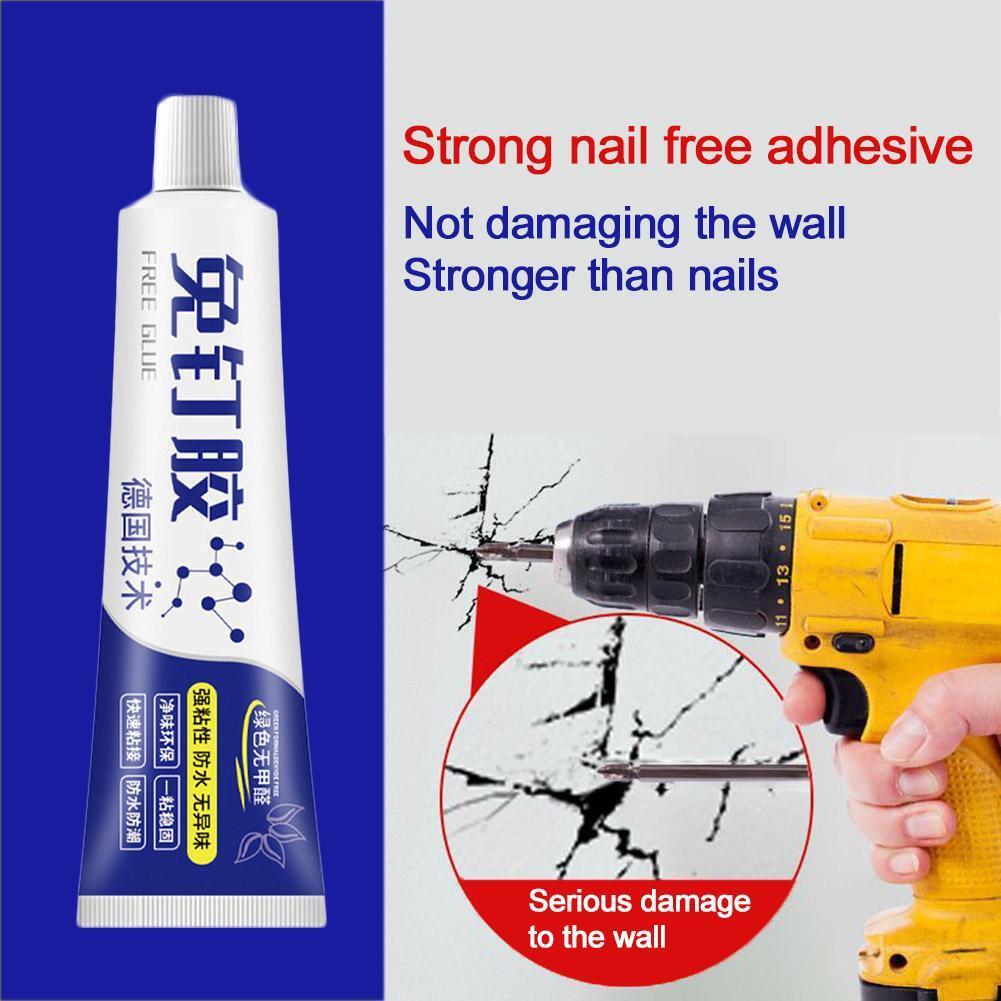 Glue Nail-Free Glue-Adhesive Sealant Quick-Drying No-Punch All-Purpose W5C3