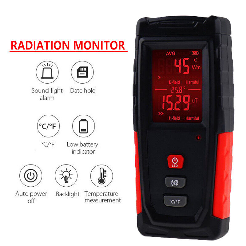 Geiger Counter Nuclear Radiation Detector Beta Gamma X Ray Dosimeter Monitor