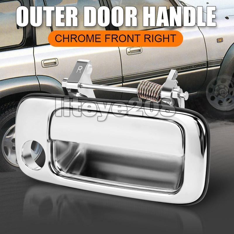 Right Front Outer Door Handle Chrome For Toyota Land cruiser 80 Series 1990-1998