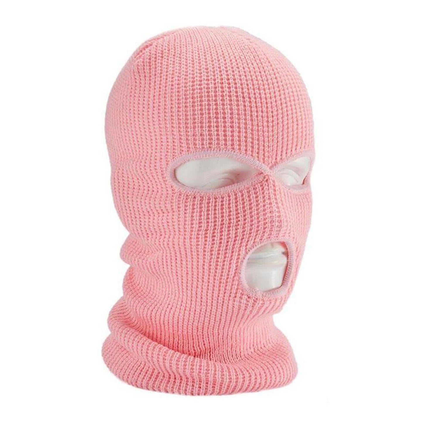 New 3 Hole Full Face Ski Mask Winter Cap Balaclava Hood Beanie Warm Tactical Hat