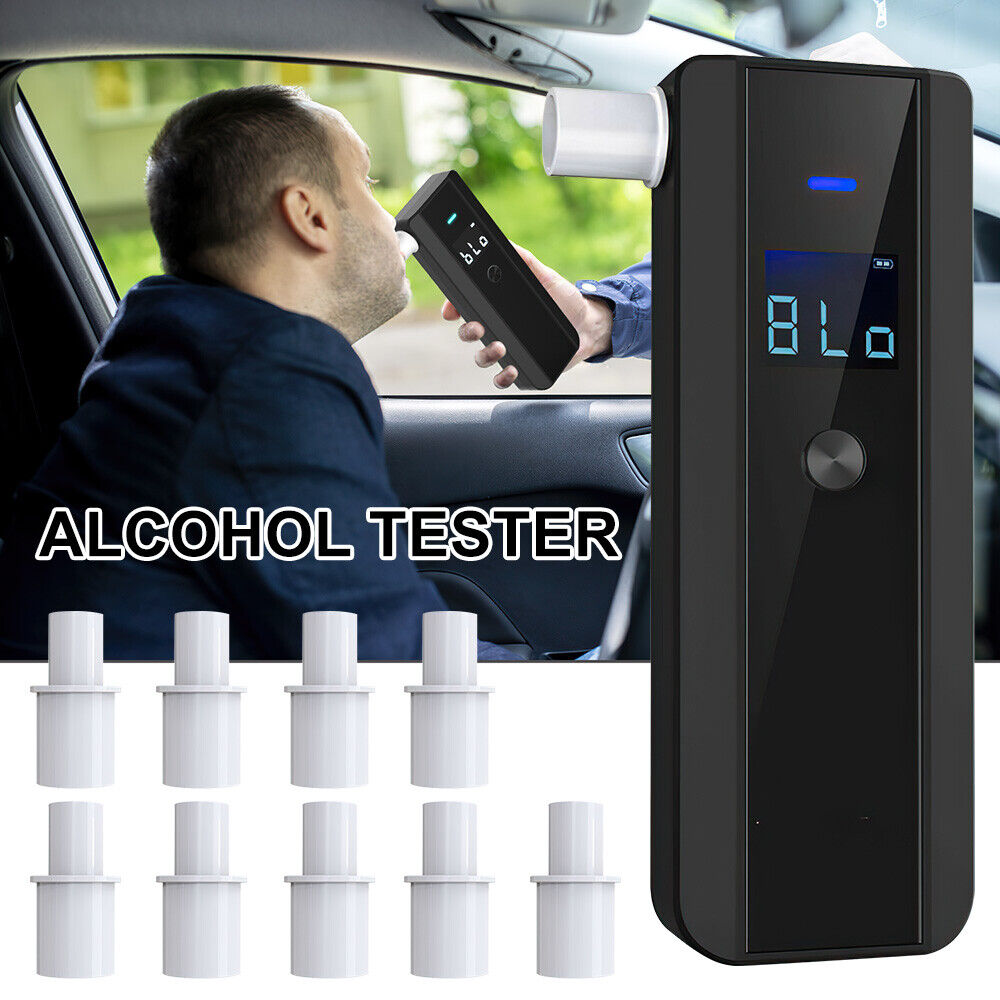 Portable Digital Alcohol Breathalyser Personal Breath Breathtester LCD Tester