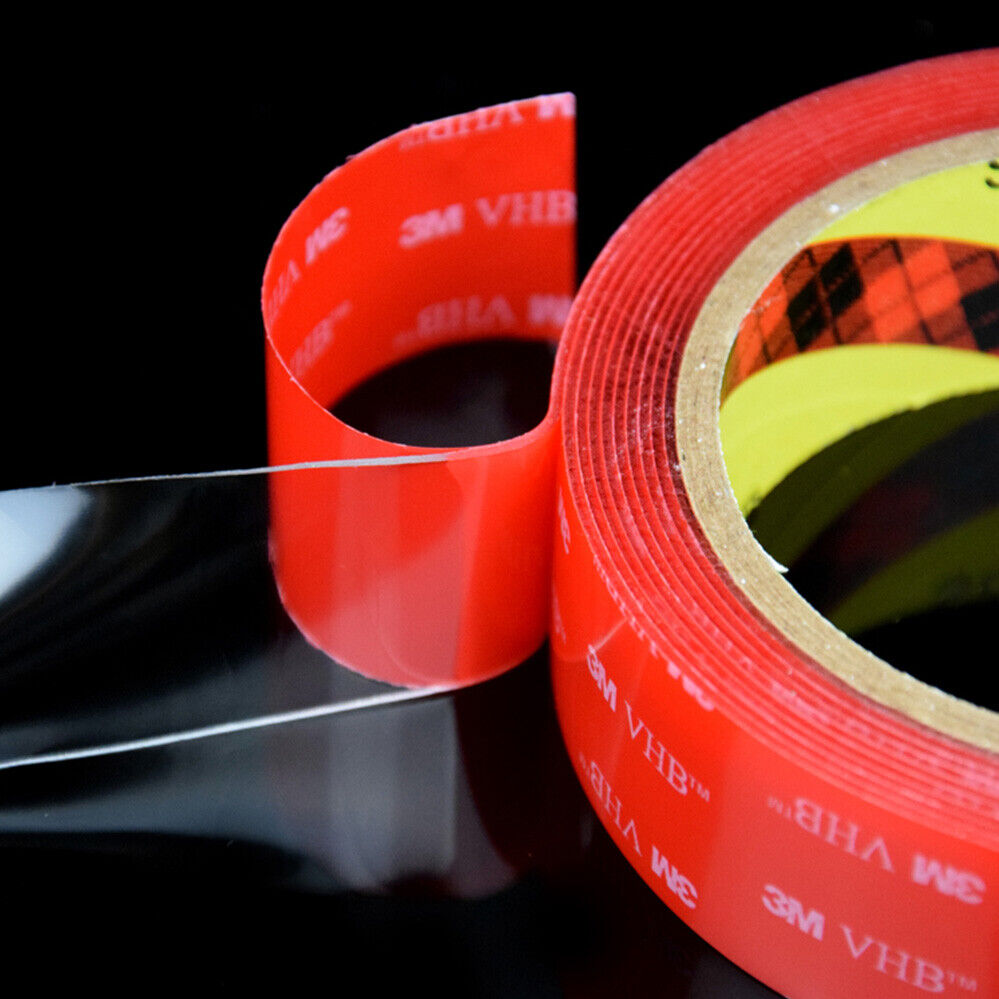 NEW 3M VHB Adhesive Tape Clear High strength Double-sided Transparent Acrylic