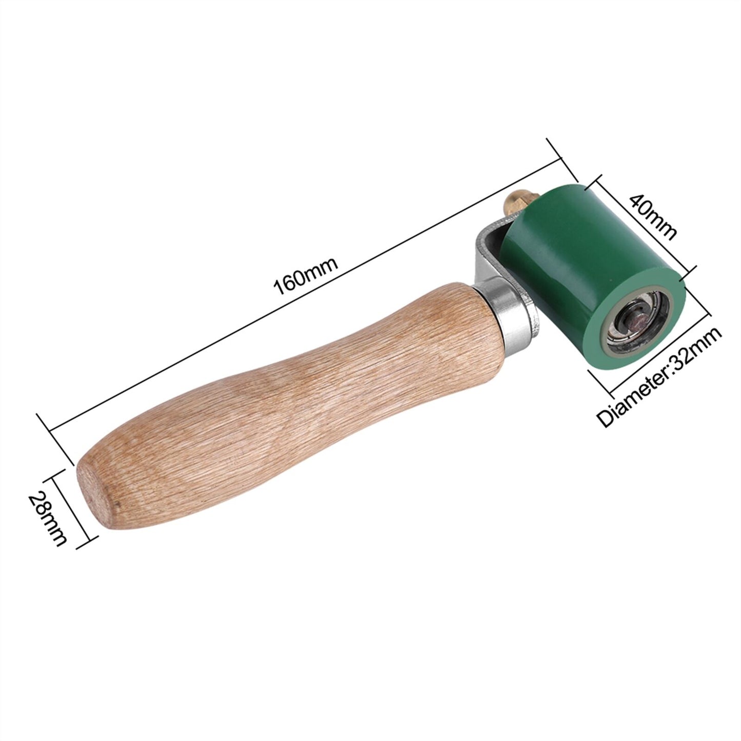 40mm Silicone High Temperature Resistant Seam Hand Pressure Roller Roofing PVC