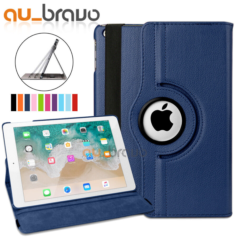 Smart 360 Rotate Leather Case Cover For Apple iPad 3 4 5 6 7 8 9 10 Mini Pro Air