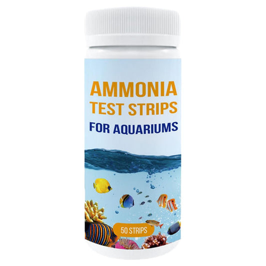 50pcs Ammonia Nitrogen Test Paper Quick Water Quality Test Strips for Aquarium