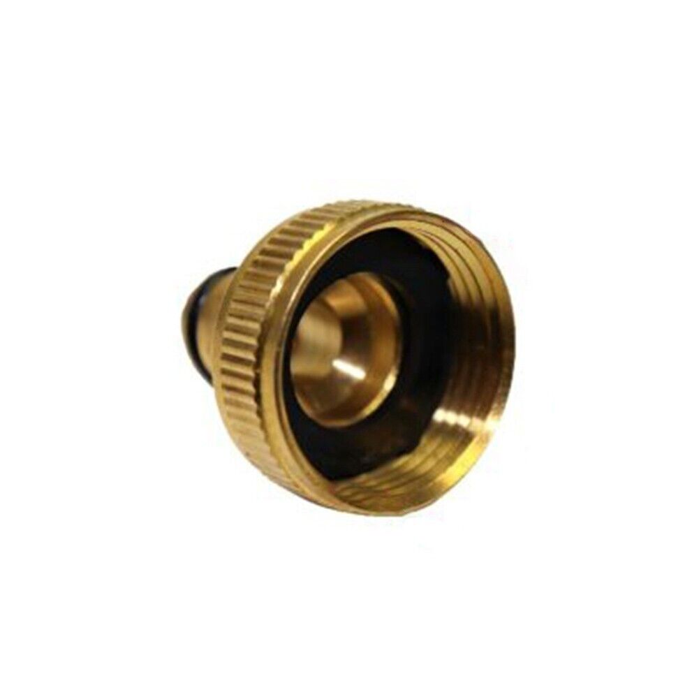 Upgrade Your Garden with Golden Brass Pipe Tap Connector/Adapter (3/4 Size)