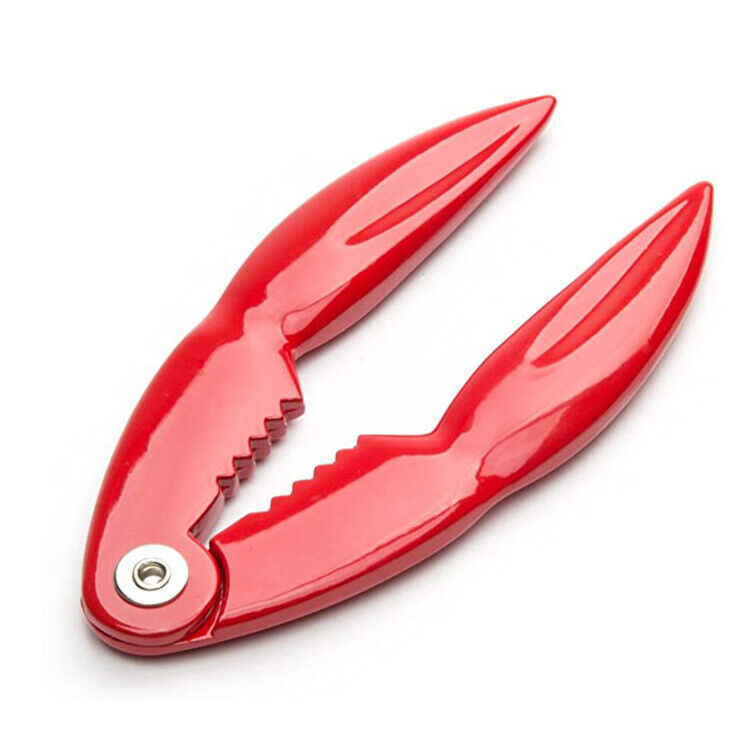 2x Crab Cracker Lobster Tool Shell Seafood Tool Forks Scissors Shellfish Opener