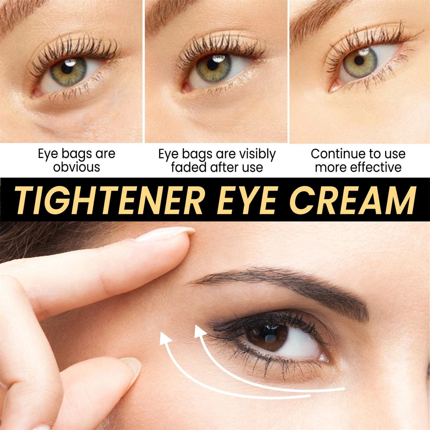 Instant Firming Eye Cream Temporary Tightening Gels Reduces Under-Eye Bags