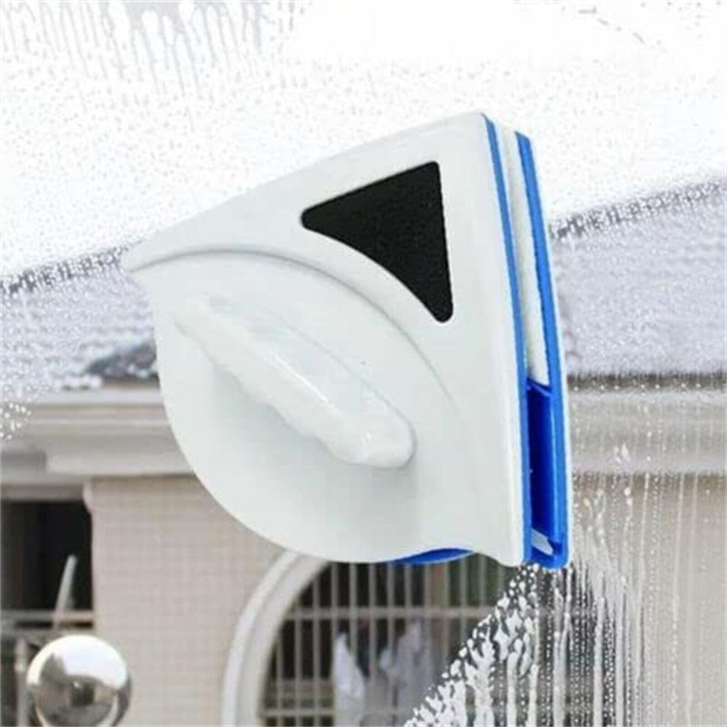 Magnetic Window Double Side Glass Wiper Cleaner Surface Cleaning Brush Car Tools