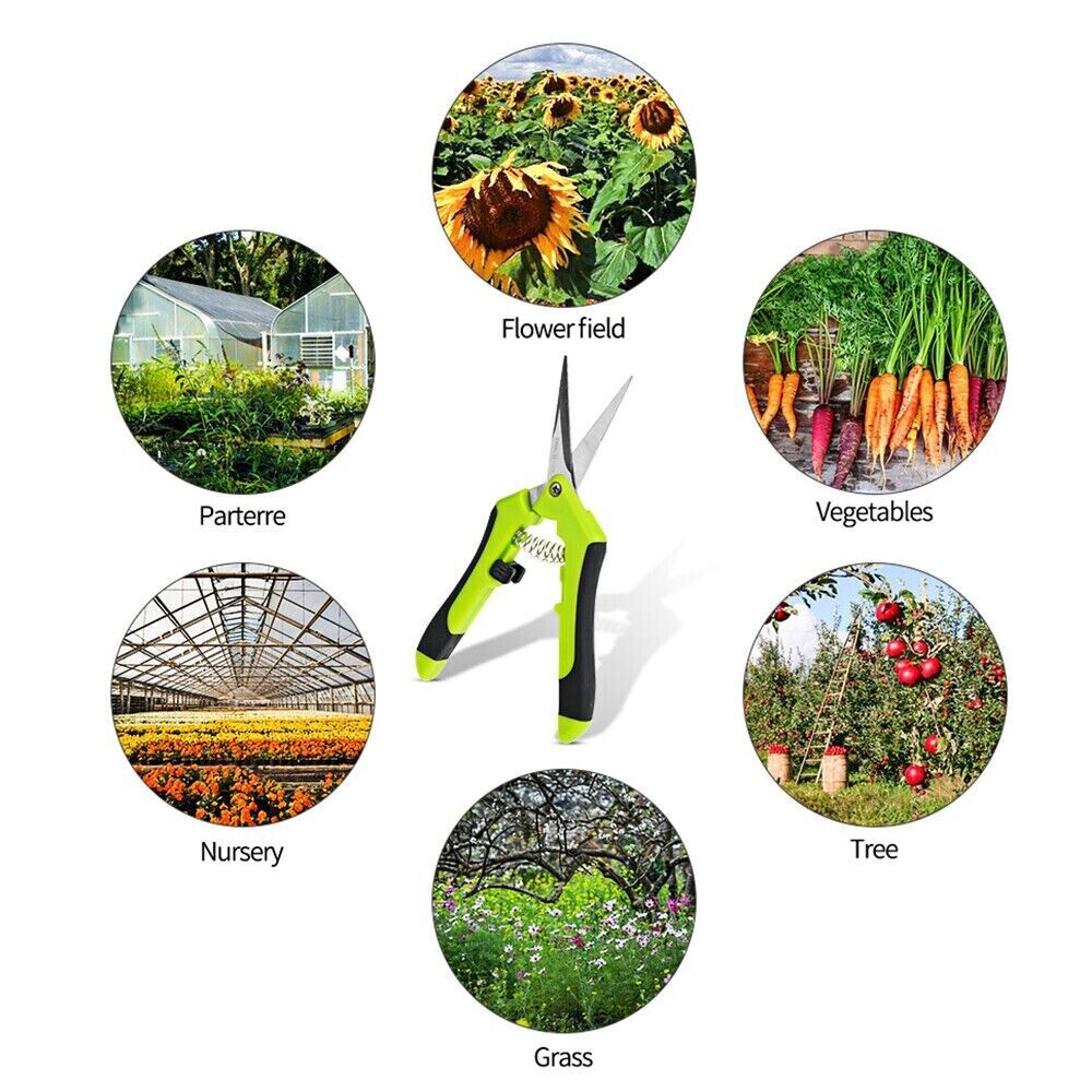 Pruning Shears Plant Scissors Trim Trees Snips Branch Garden Secateurs